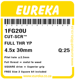 1FG20 - Cut Screw -1FG20_Label_T